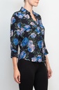 Camisera tejida floral 