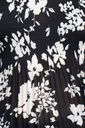 Blusa floral de puños acampanados 
