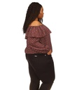Blusa con hombros descubiertos