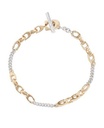 Juego de pulsera y collar de cadena