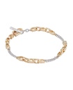 Juego de pulsera y collar de cadena