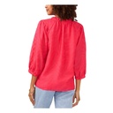 Blusa con tejido jacquard