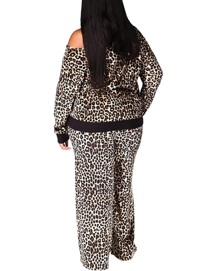 Blusa de terciopelo con hombro caído