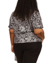 Blusa wrap con estampado paisley