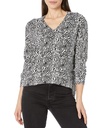 Blusa con dobladillo caído de