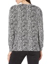 Blusa con dobladillo caído de