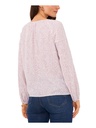 Blusa estampada con abertura