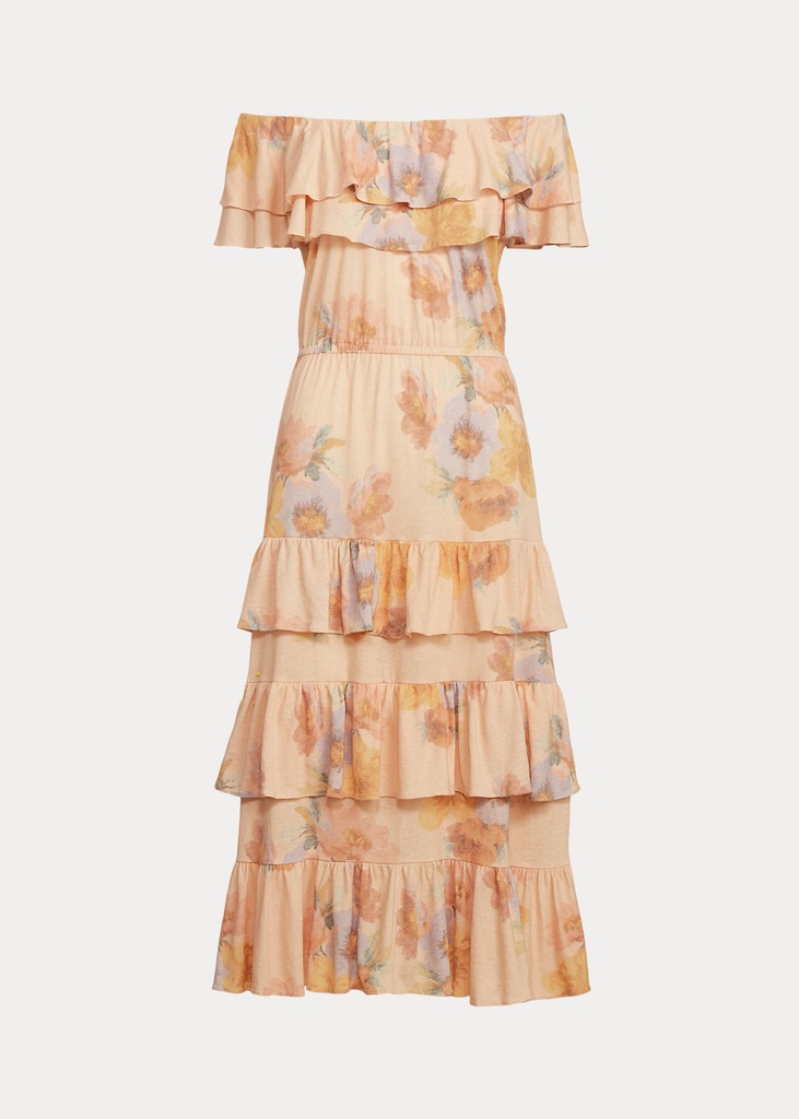 Vestido con hombros descubiertos