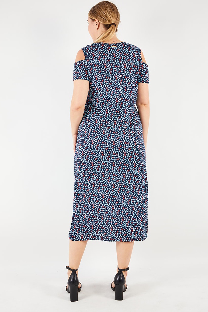 Vestido con hombros descubiertos