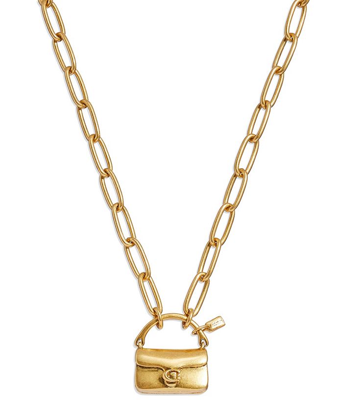 Collar con colgante de candado