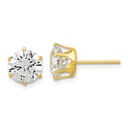 Aretes de piedra de vidrio