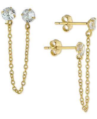 Aretes de cadena