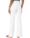 Jeans flare con botones
