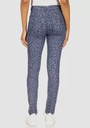 Jeans skinny con animalprint