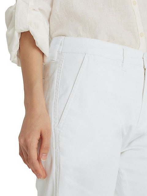 Pantalón chino elástico de corte slim