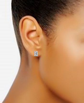 Aretes con circonita cúbica