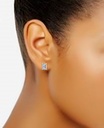 Aretes con circonita cúbica
