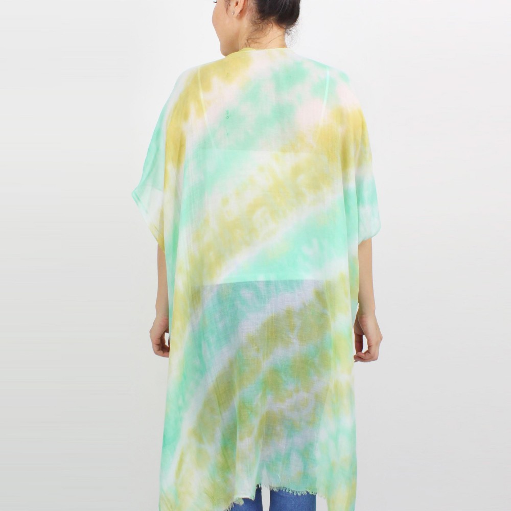 Salida de baño con estampado Tie-Dye 