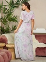 Vestido maxi floral Romance
