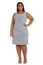 Vestido corto con chaqueta de lentejuelas