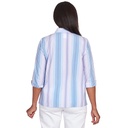 Camisera a rayas chevron manga 3/4