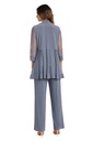 Traje con pantalon inserciones transparentes