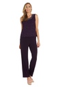 Traje pantalón de tres piezas Jacquard