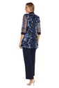 Traje floral con pantalón y saco