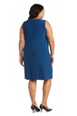 Vestido con chaqueta larga Peacock