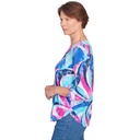 Blusa con estampado Glass Swirl