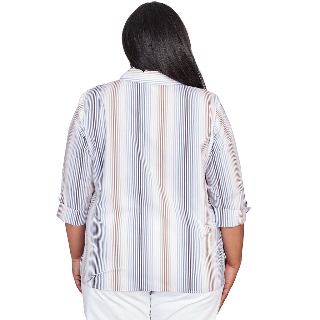 Camisera a rayas chevron