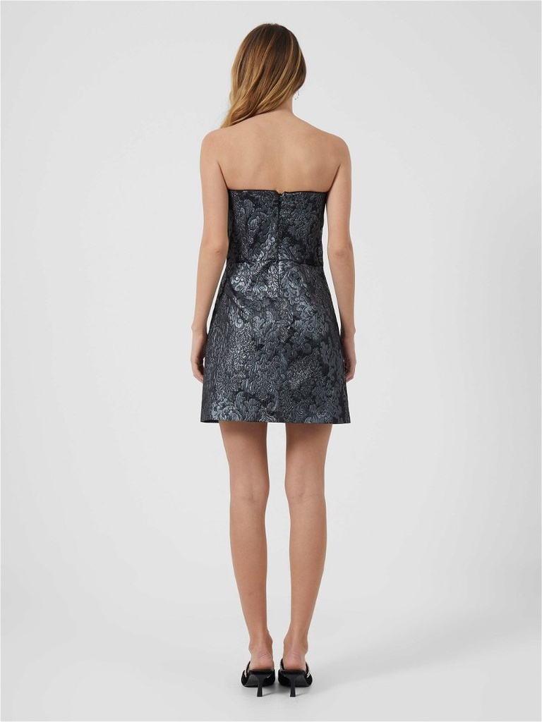 Minivestido con escote corazón