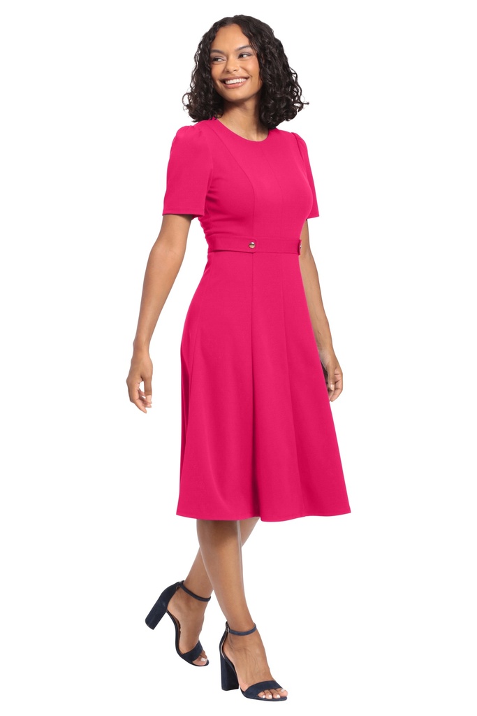 Vestido con manga corta Quill