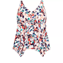 Top tankini de baño Sharkbite Montage