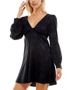 Vestido mini con escote en V