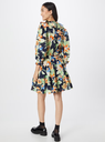 Vestido de gasa floral de algodón