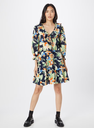 Vestido de gasa floral de algodón