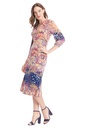 Vestido con escote en V Sloane