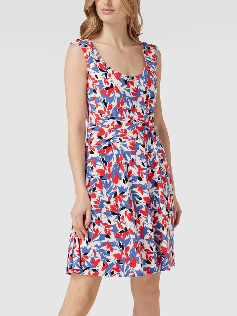Vestido de punto floral