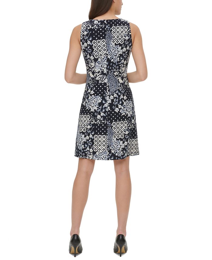Vestido tubo Bali con patchwork