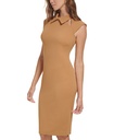 Vestido tubo con aberturas
