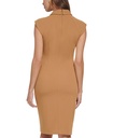 Vestido tubo con aberturas