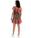 Vestido asimétrico con volantes