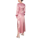 Vestido midi de satén