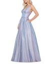 Vestido sin mangas con escote en V