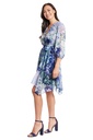 Vestido floral de chiffon Tansy 