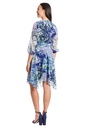 Vestido floral de chiffon Tansy 