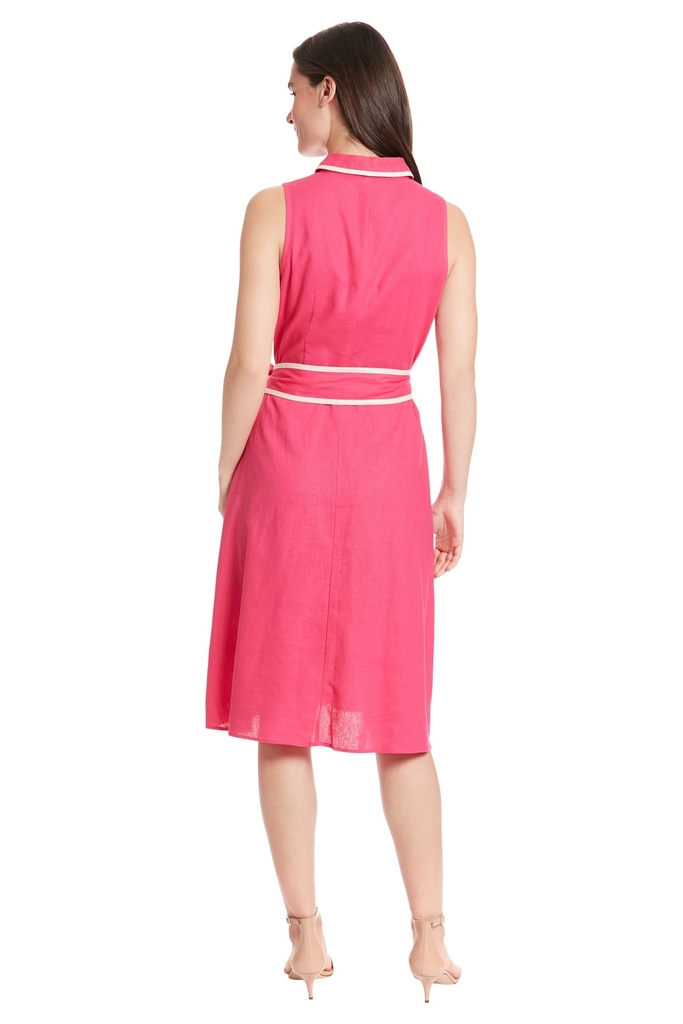 Vestido camisero con cinturon Jaslyn