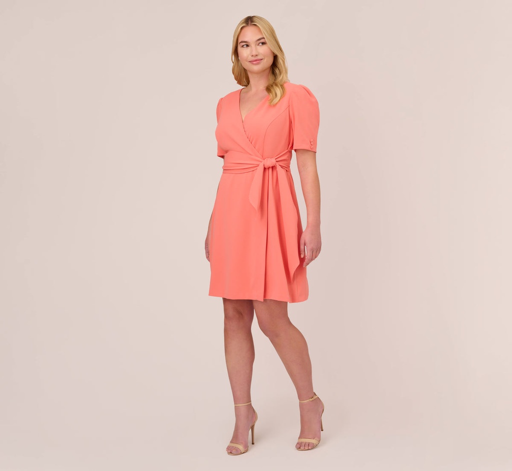 Vestido con lazo en el frente