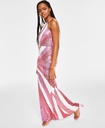Vestido halter con lentejuelas